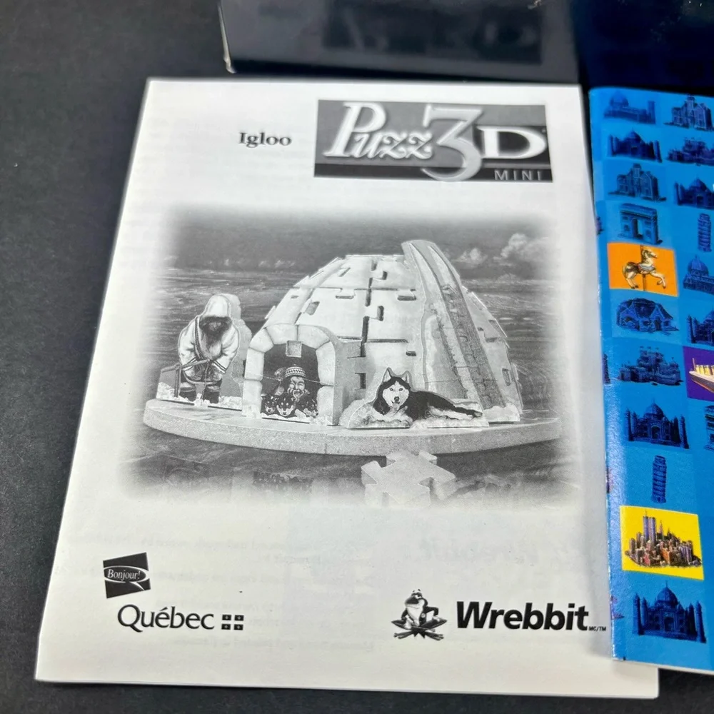 Mini Igloo Puzzle‎ - White